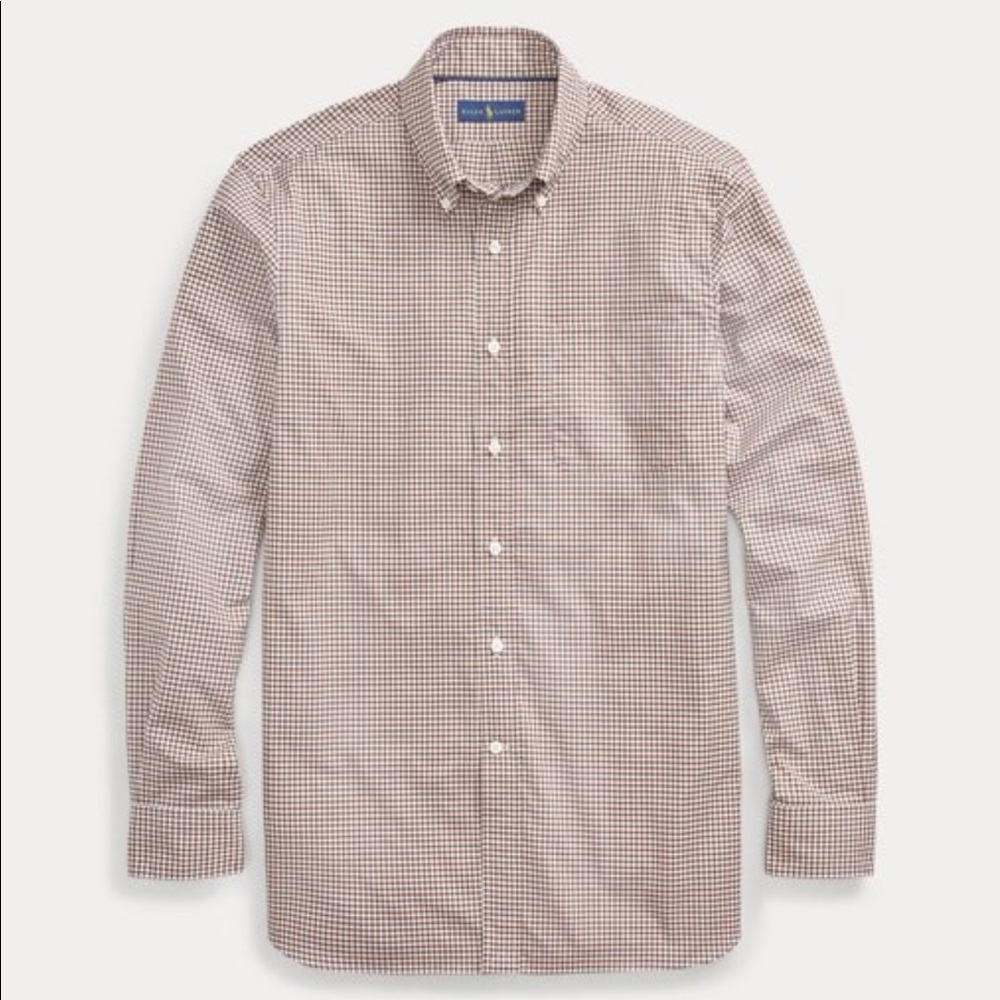 Polo Ralph Lauren brown button up